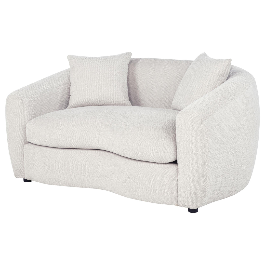 Isabella Fabric Upholstered Loveseat Sand
