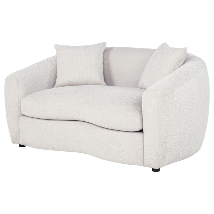 Isabella Fabric Upholstered Loveseat Sand