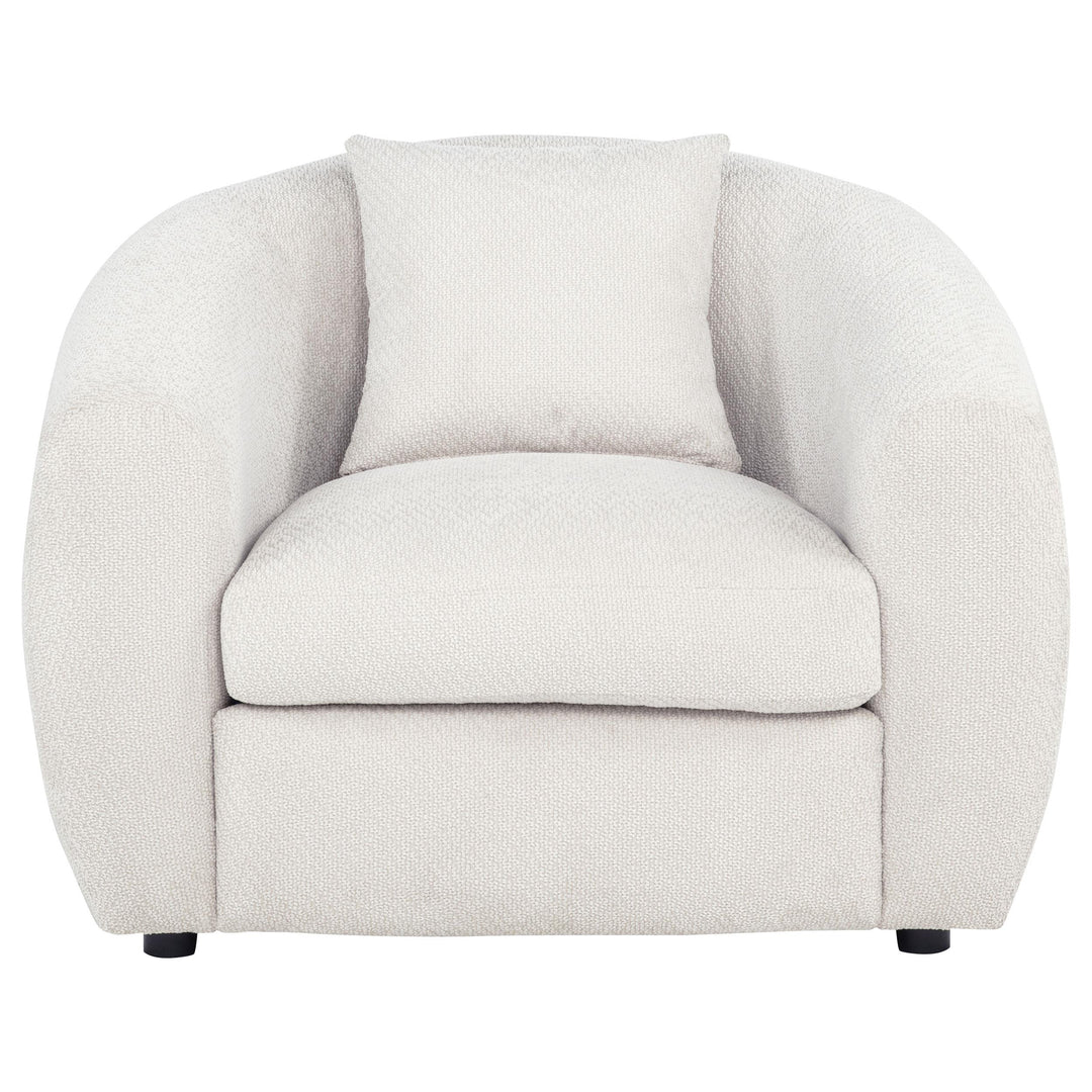 Isabella Fabric Upholstered Accent Chair Sand