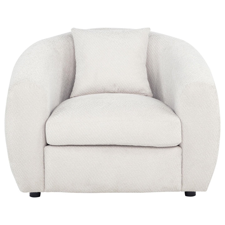 Isabella Fabric Upholstered Accent Chair Sand