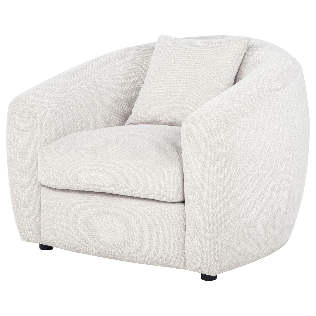 Isabella Fabric Upholstered Accent Chair Sand