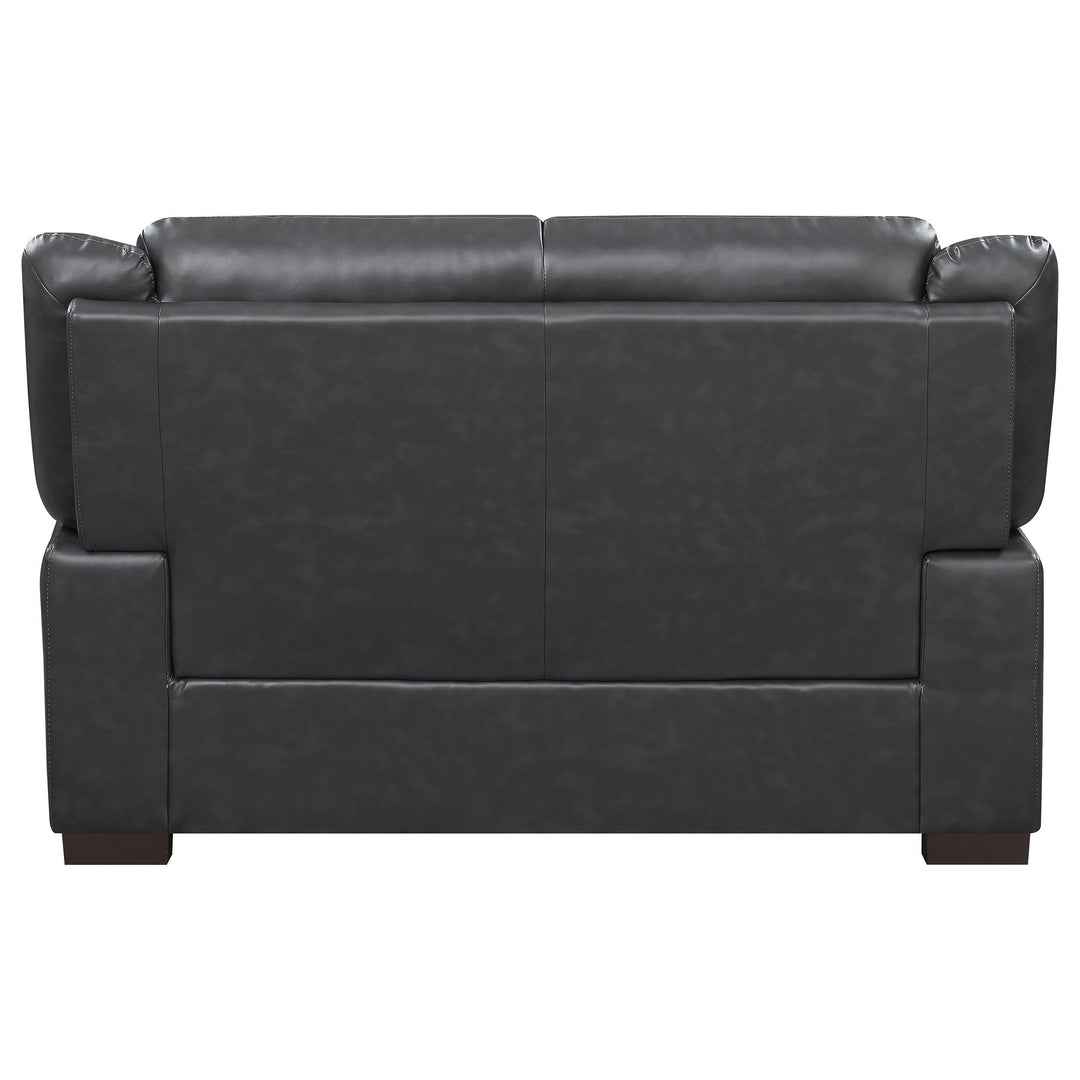 Arabella 3-piece Upholstered Padded Arm Sofa Set Grey