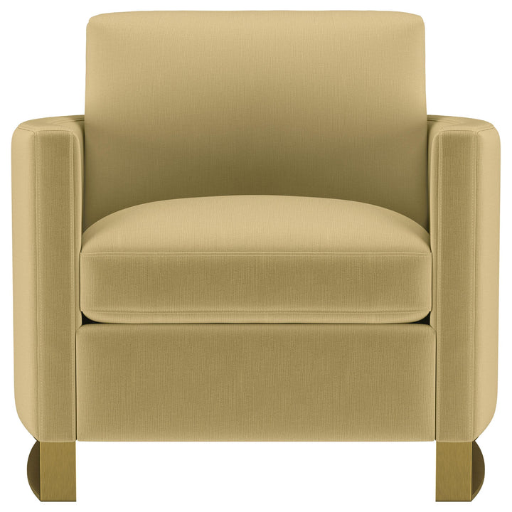 Corliss 3-piece Velvet Upholstered Sofa Set Camel