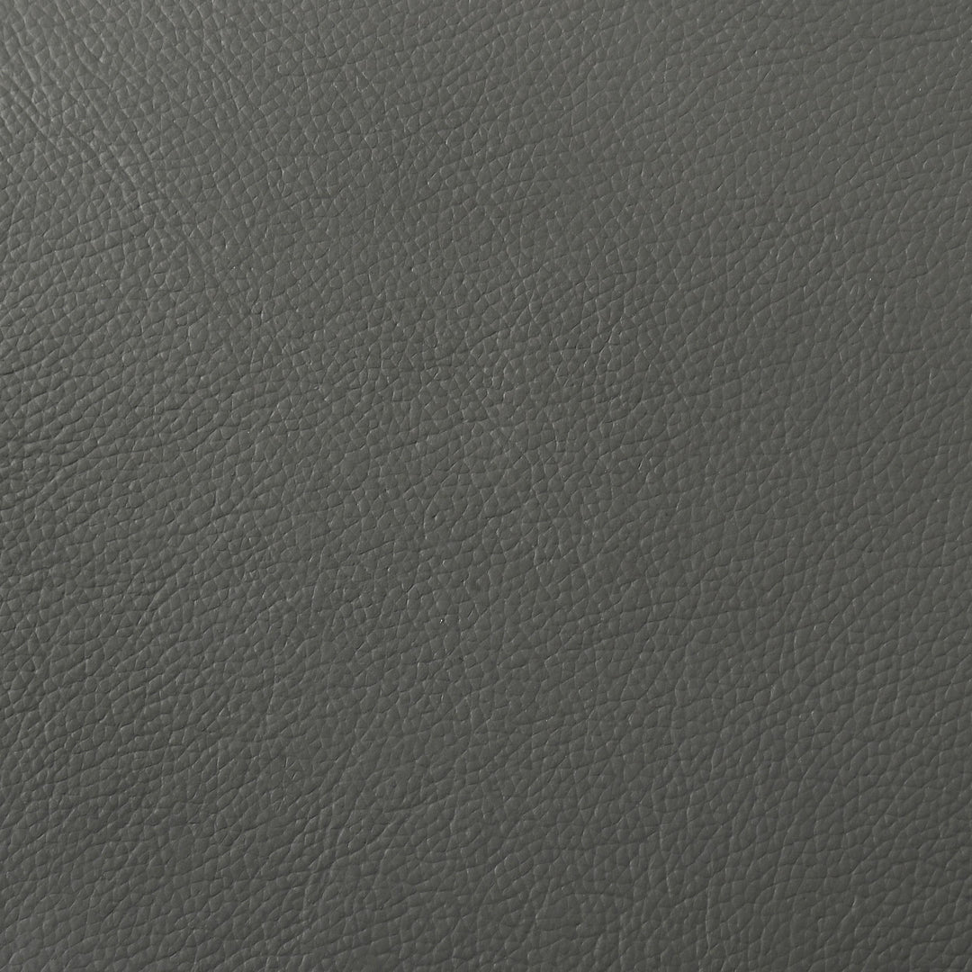 Buxton Top Grain Leather Upholstered Sofa Graphite