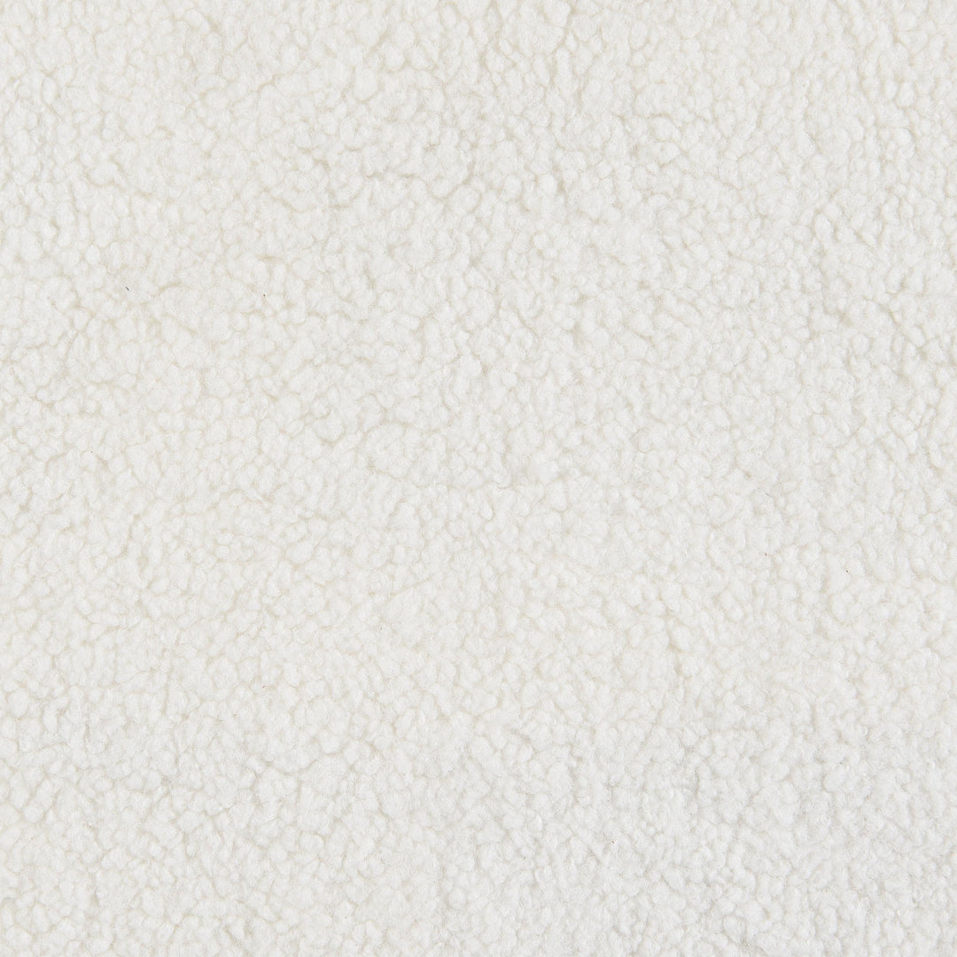 Isabella Faux Sheepskin Upholstered Sofa Natural