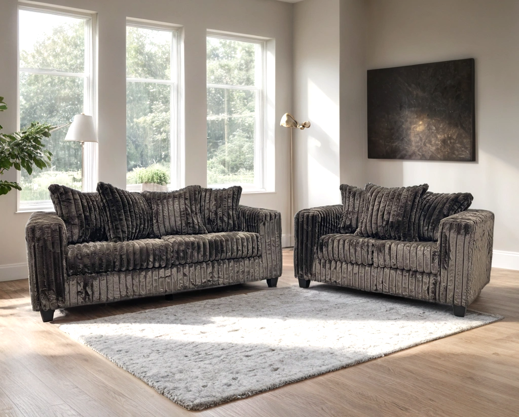 510 Chocolate - Sofa &amp; Loveseat Set
