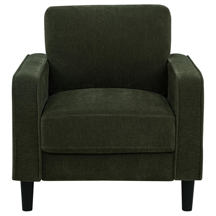 Ruth 3-piece Fabric Upholstered Track Arm Sofa Matcha Green