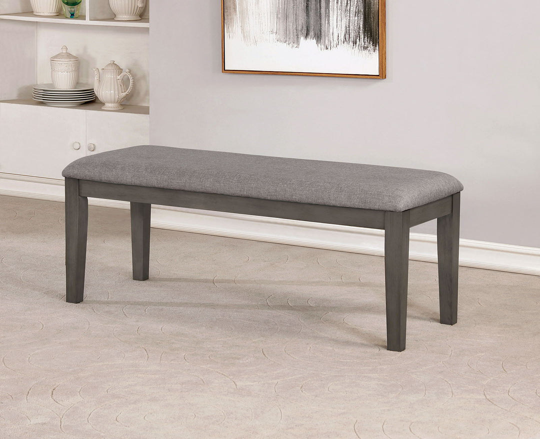 Viana - Bench - Gray / Light Gray