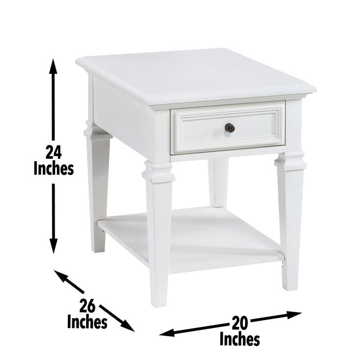 Charlestown - 3 Piece Occasional Table Set (DON'T USE) - White
