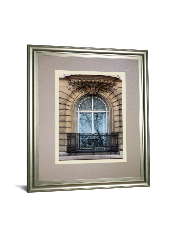 Rue De Paris I By Tony Koukos - Framed Print Wall Art - Beige