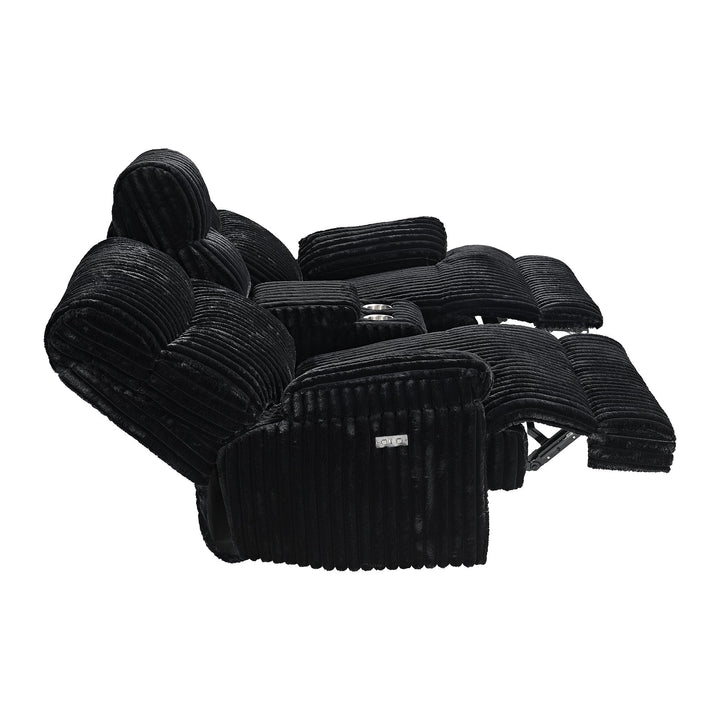 Admiral - Motion Loveseat With Console