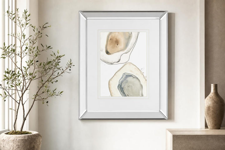 Ocean Oysters III By June Erica Vess - Gray
