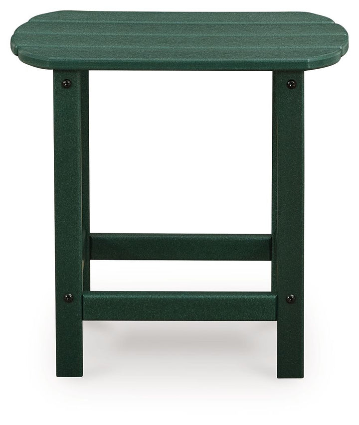 Sundown Shores - Green - Rectangular End Table