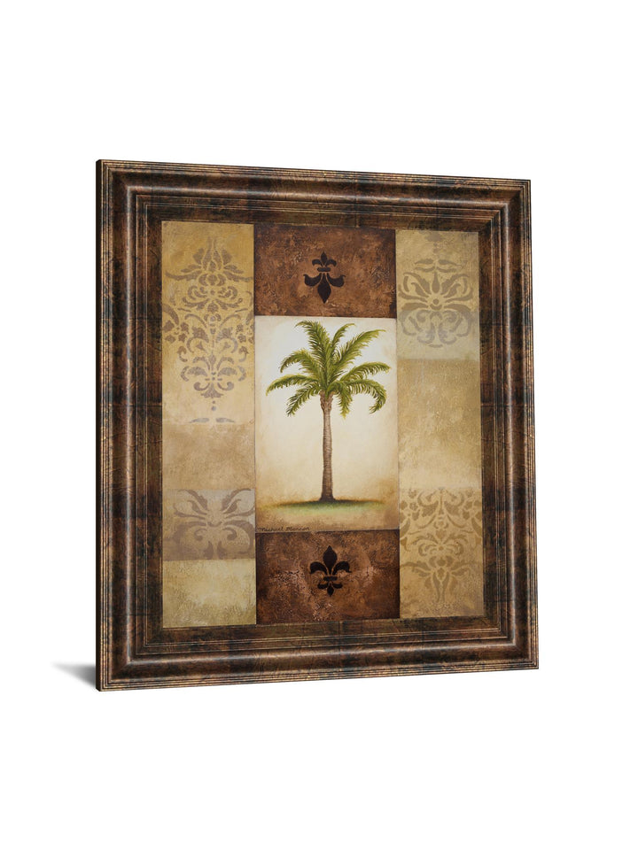 Fantasy Palm I By Michael Marcon - Framed Print Wall Art - Green