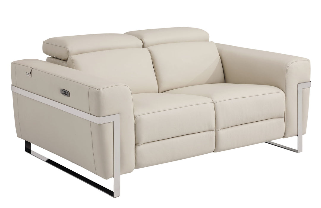 990 - Power Reclining Loveseat With Power Headrest