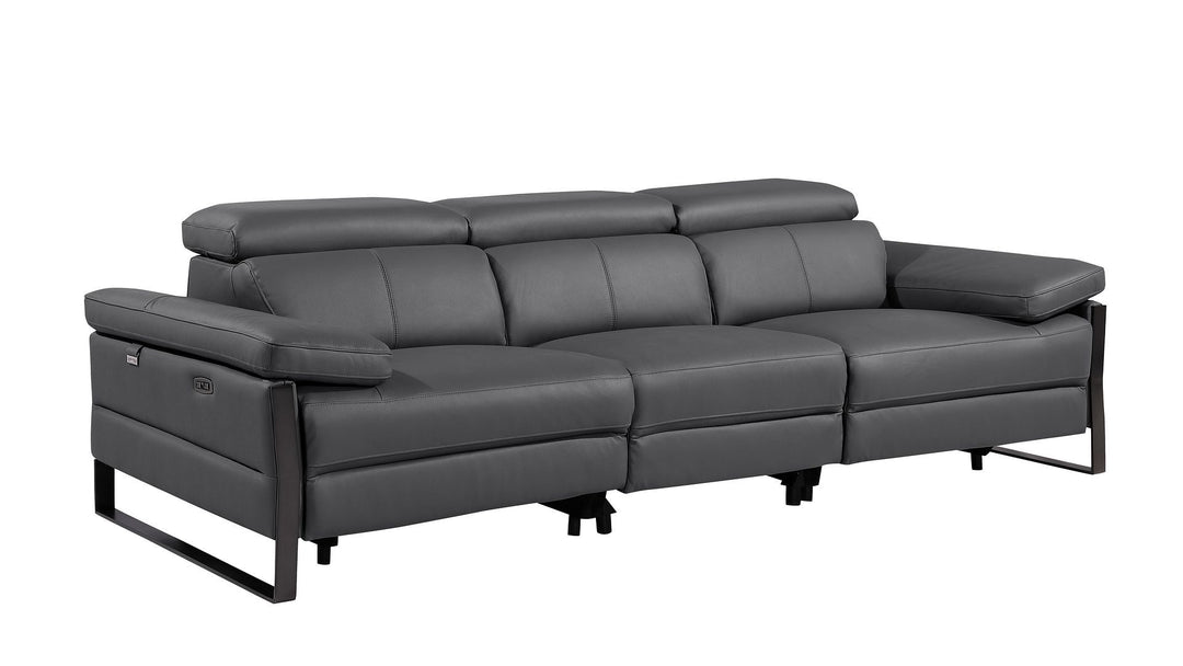 1246 - Modular Power Triple Reclining Sofa With Power Reclining Headrests