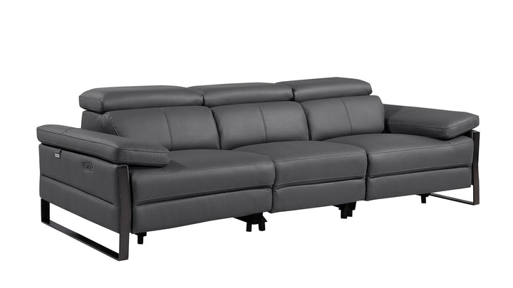 1246 - Modular Power Triple Reclining Sofa With Power Reclining Headrests