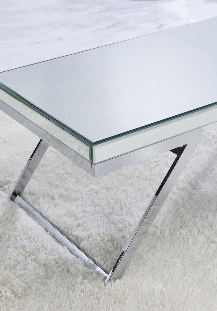 Alfresco - Mirrored Coffee Table - Silver