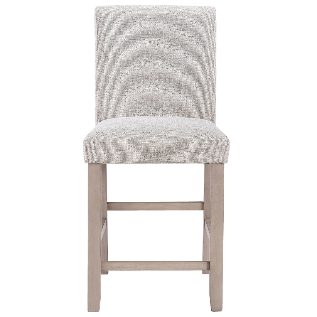 Taylor - Counter Chair (Set of 2) - Light Brown / Gray