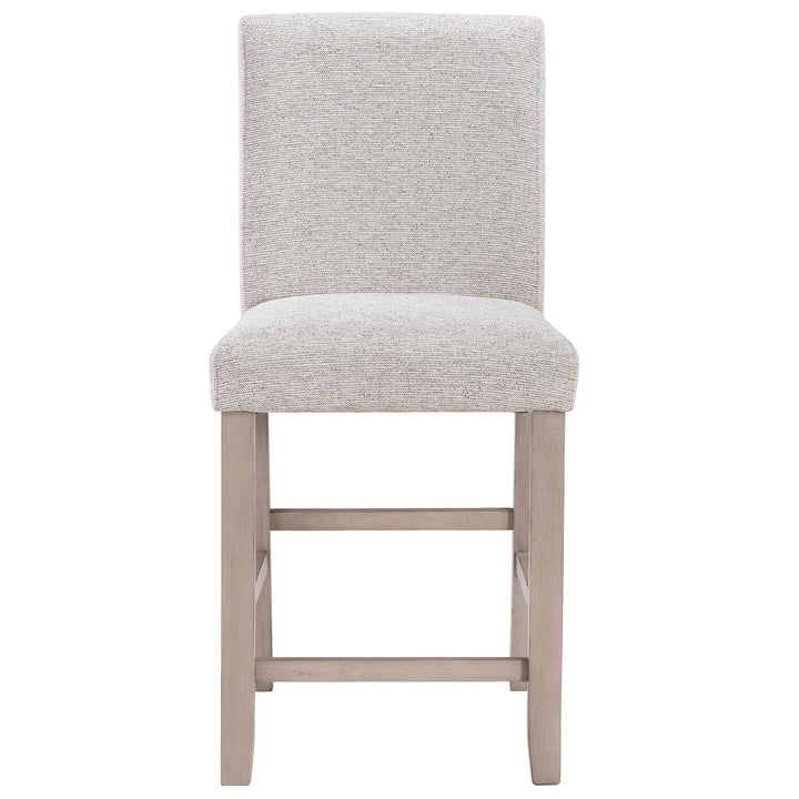 Taylor - Counter Chair (Set of 2) - Light Brown / Gray