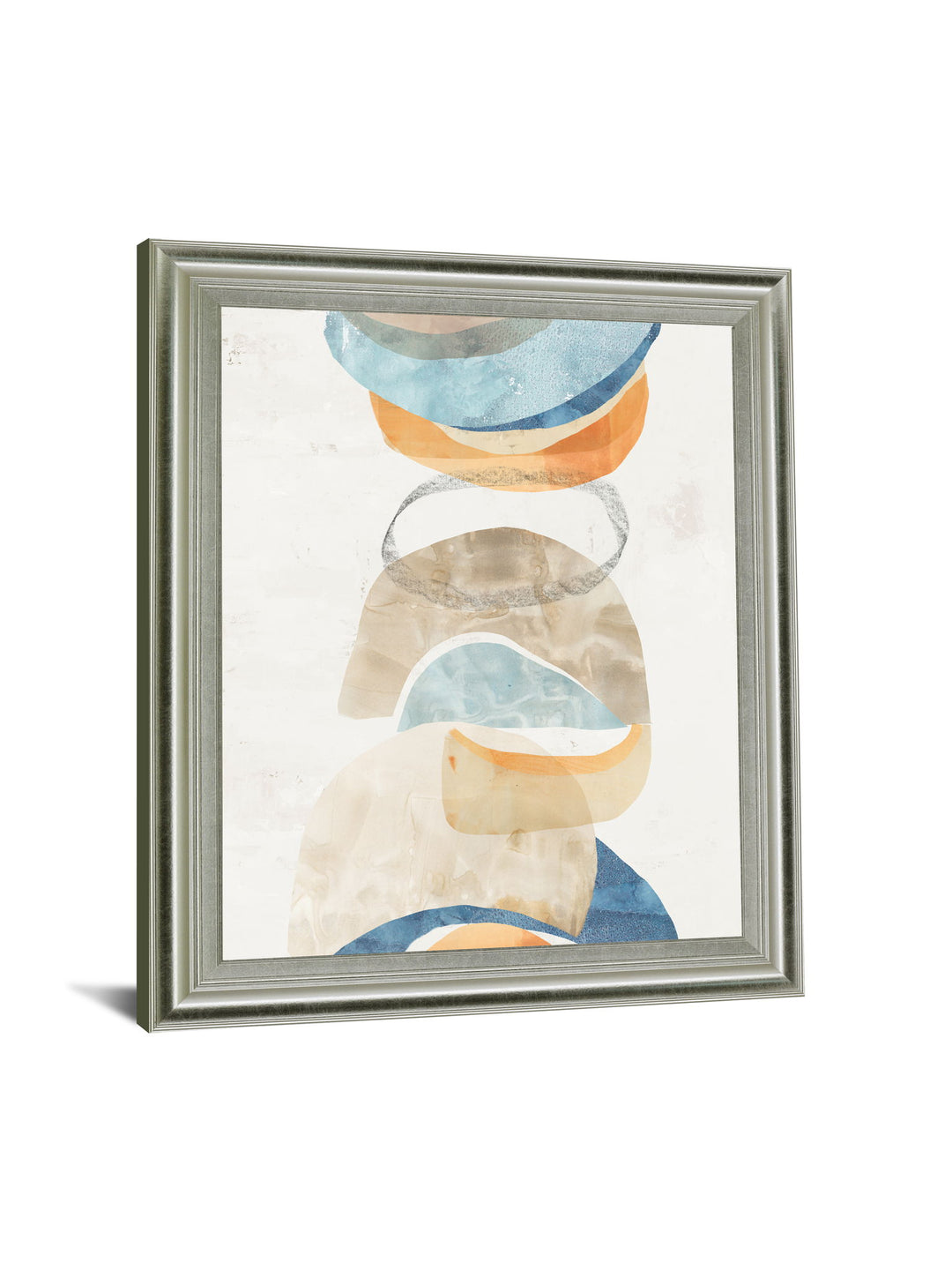 Stacked Aurora - 28" x 34" Framed Wall Art