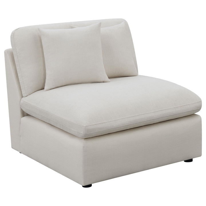 Hobson 5-piece Upholstered Modular Sectional Sofa Ivory