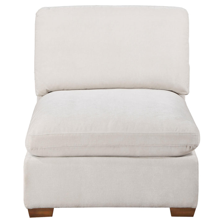 Lakeview 5-piece Upholstered Modular Sectional Sofa Ivory