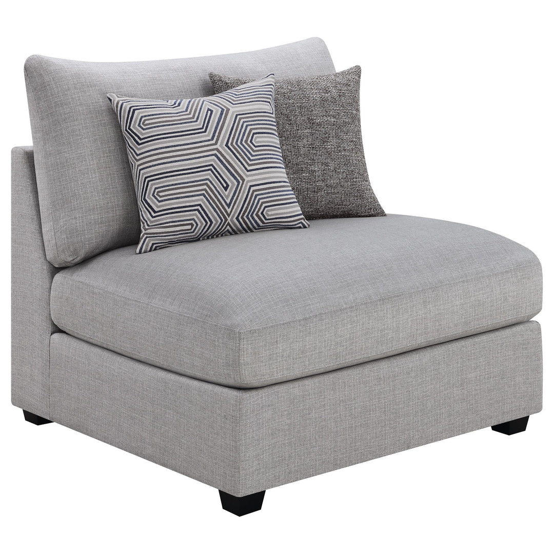 Cambria 6-piece Upholstered Modular Sectional Sofa Grey