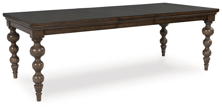 Veramond - Dark Brown - Rectangular Dining Room Extension Table