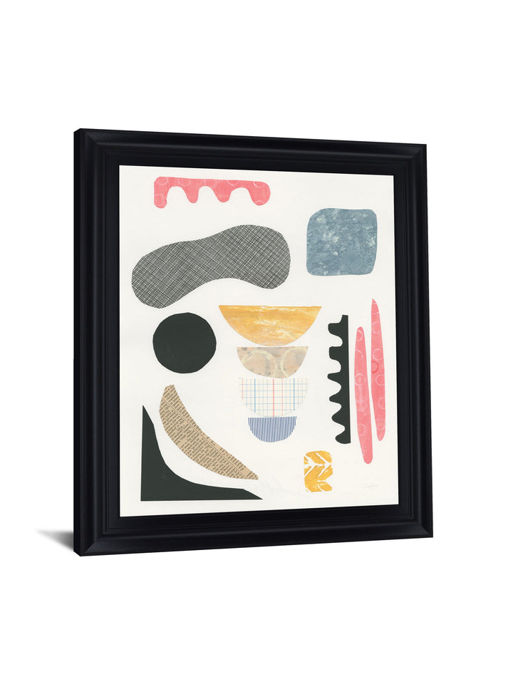 Playful Shapes - 28" x 34" Framed Wall Art