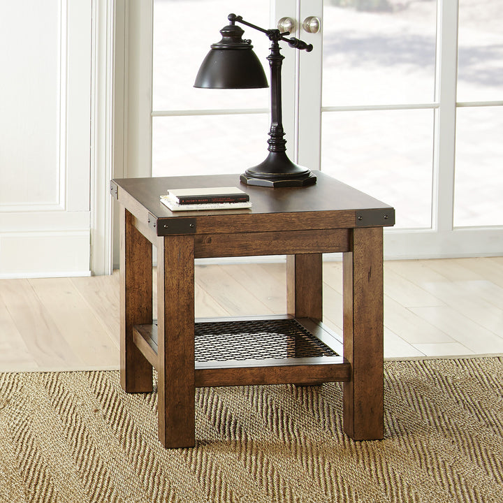 Hailee - End Table - Brown