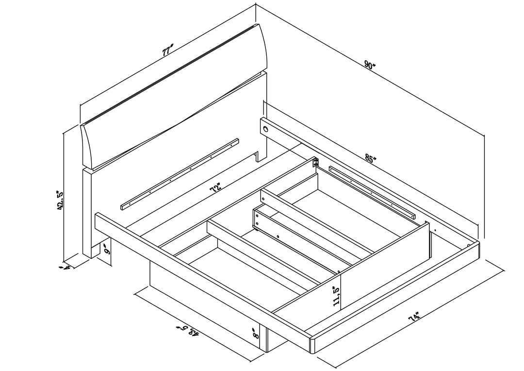 Wynn - Storage Bed