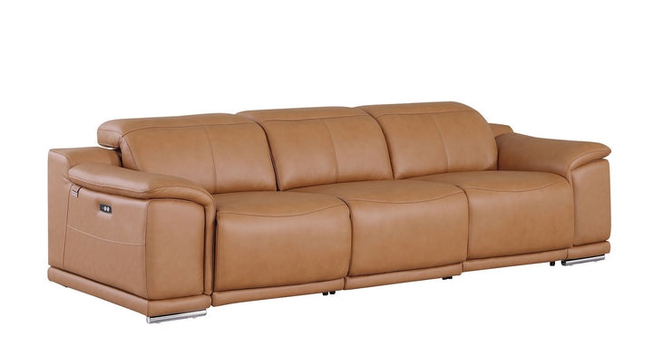9762 - 3-Piece Modular Power Reclining Sofa With 3 Power Recliners In