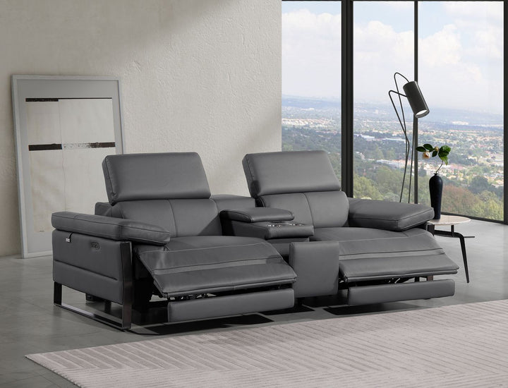 1246 - Console Loveseat With Power Headrest