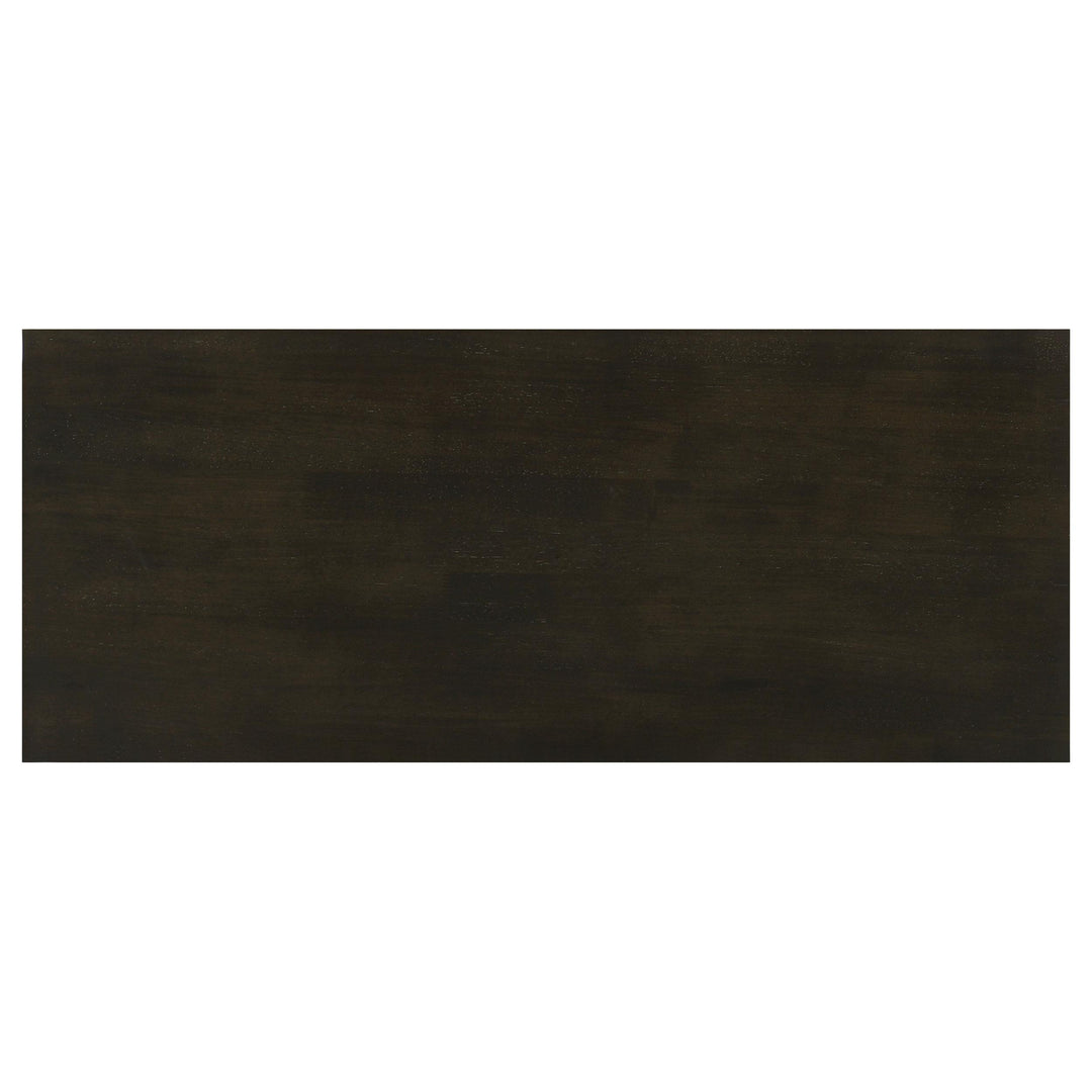 Rachelle 2-shelf Wood Entryway Console Table Deep Merlot