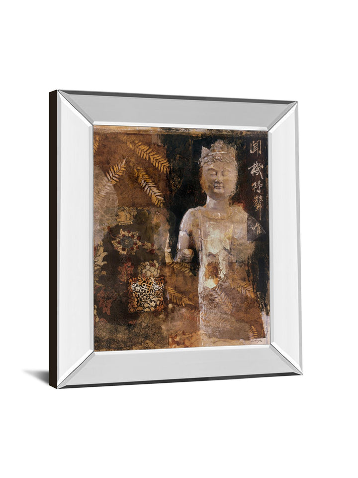 Inner Chi III By Douglas - Mirror Framed Print Wall Art - Gold