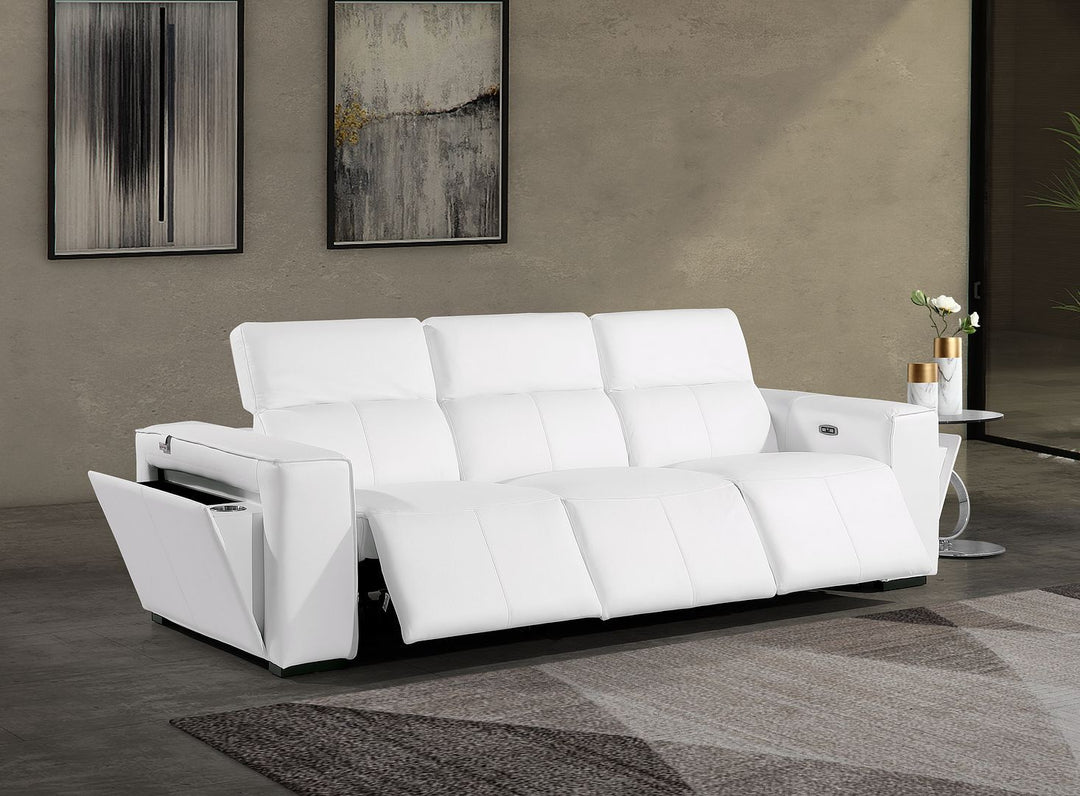 1224 - 3-Piece Modular Power Reclining Sofa In With 3 Power Recliners &amp; Power Headrests