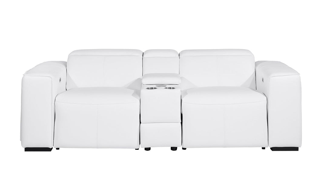 1224 - 3-Piece Modular Power Reclining Loveseat In With 2 Power Recliners &amp; Power Headrests