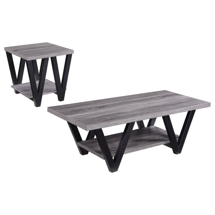 Stevens - Rectangular Coffee Table Set