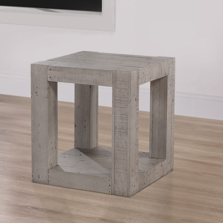 Pinedale - End Table - Gray