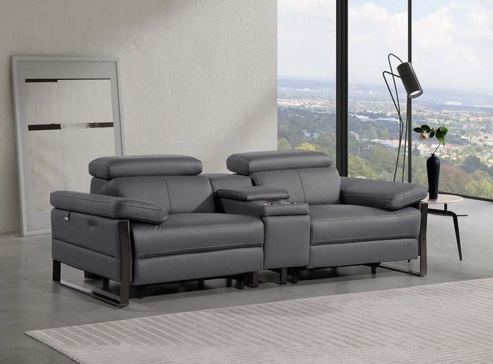 1246 - Console Loveseat With Power Headrest