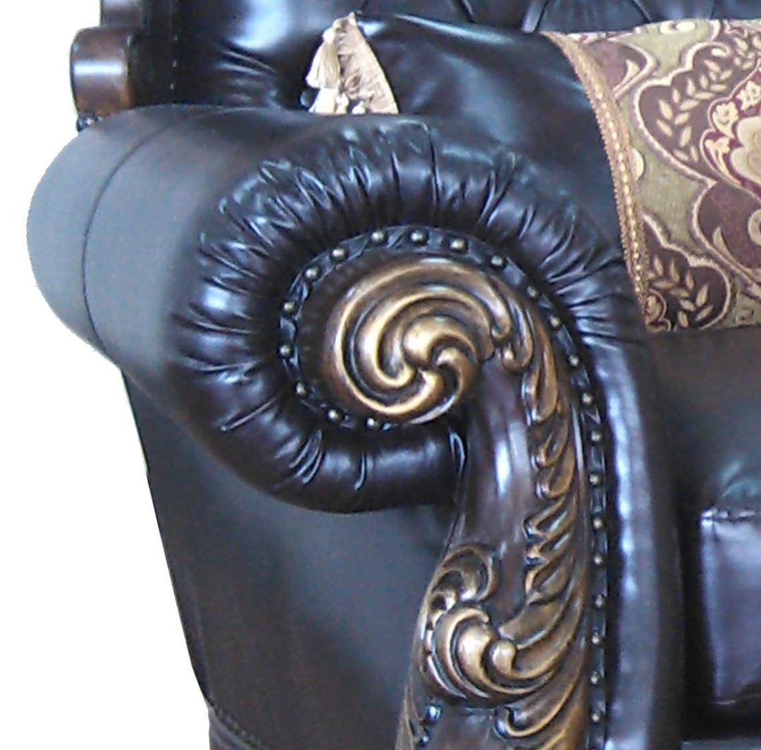 Britney - Loveseat - Dark Brown