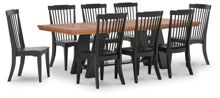 Greddinton - Extension Dining Table Set