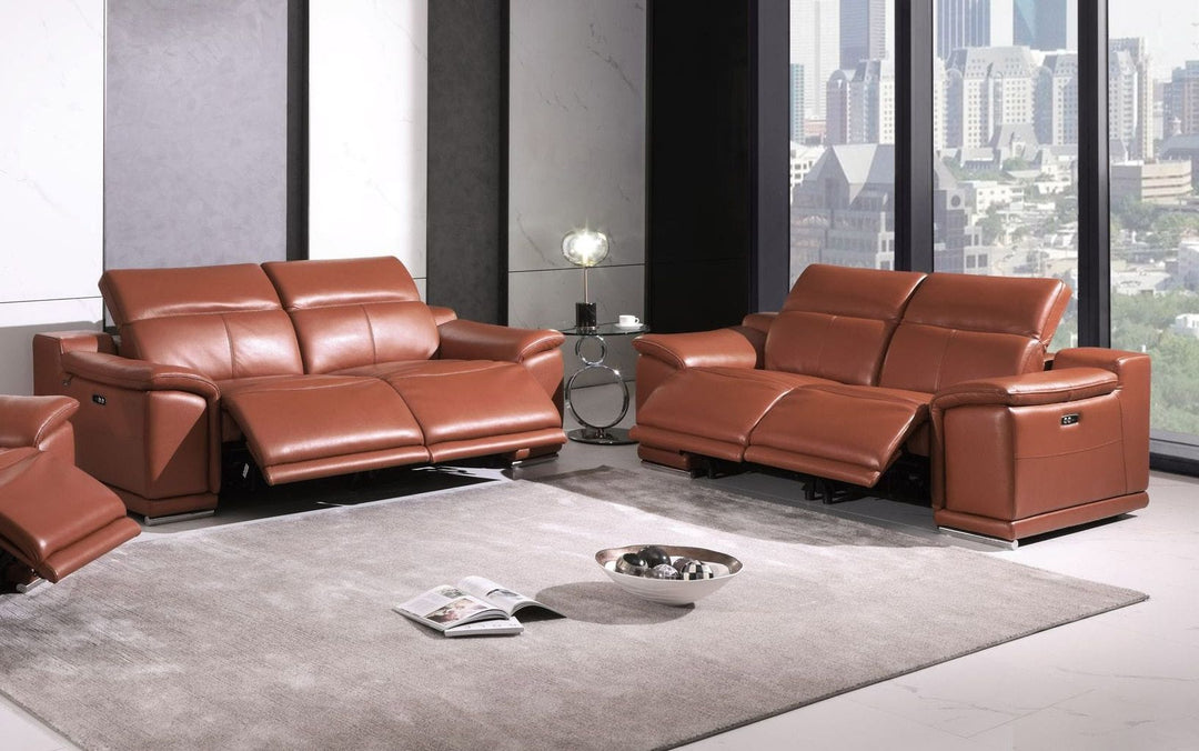 9762 - Power Reclining Sofa, Loveseat