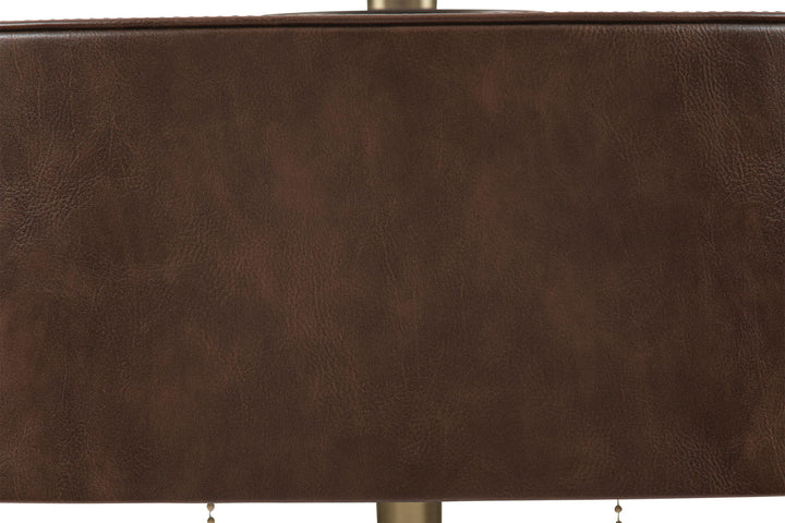 Arcmond - Metal Table Lamp - Brown / Gold Finish
