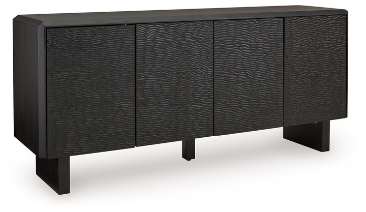 Farrelmore - Black - Accent Cabinet