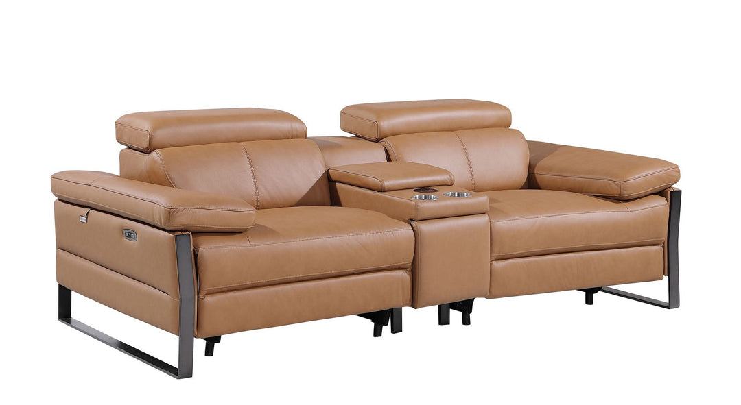 1246 - Console Loveseat With Power Headrest
