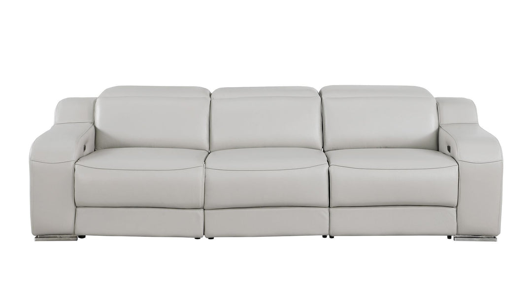 1116 - 3-Piece Modular Power Reclining Sofa In With 2 Power Recliners &amp; Power Headrests