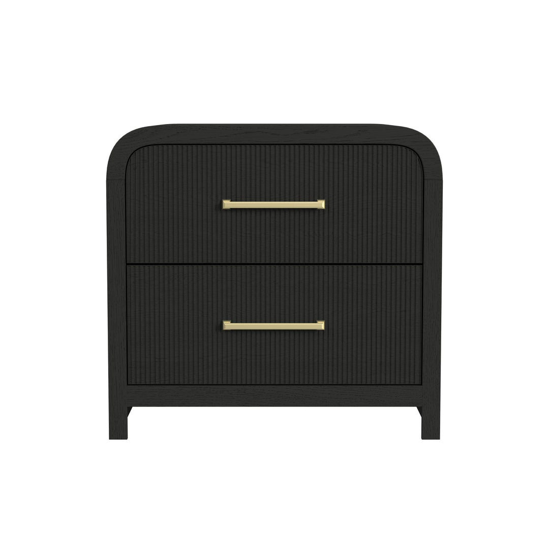 Ridgemont - 2-Drawer Nightstand With USB