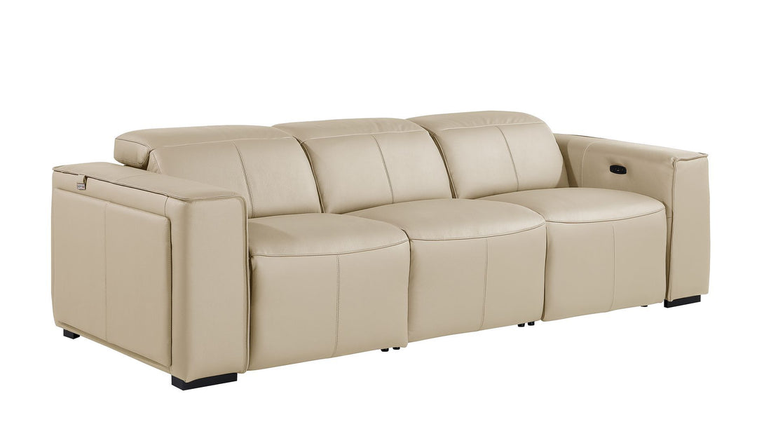 1224 - 3-Piece Modular Power Reclining Sofa In With 2 Power Recliners &amp; Power Headrests